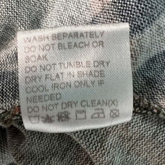 Papillon Flannel Womens Tunic Top Small Side Pockets Academia Chic Warm Cozy - Picture 12 of 13